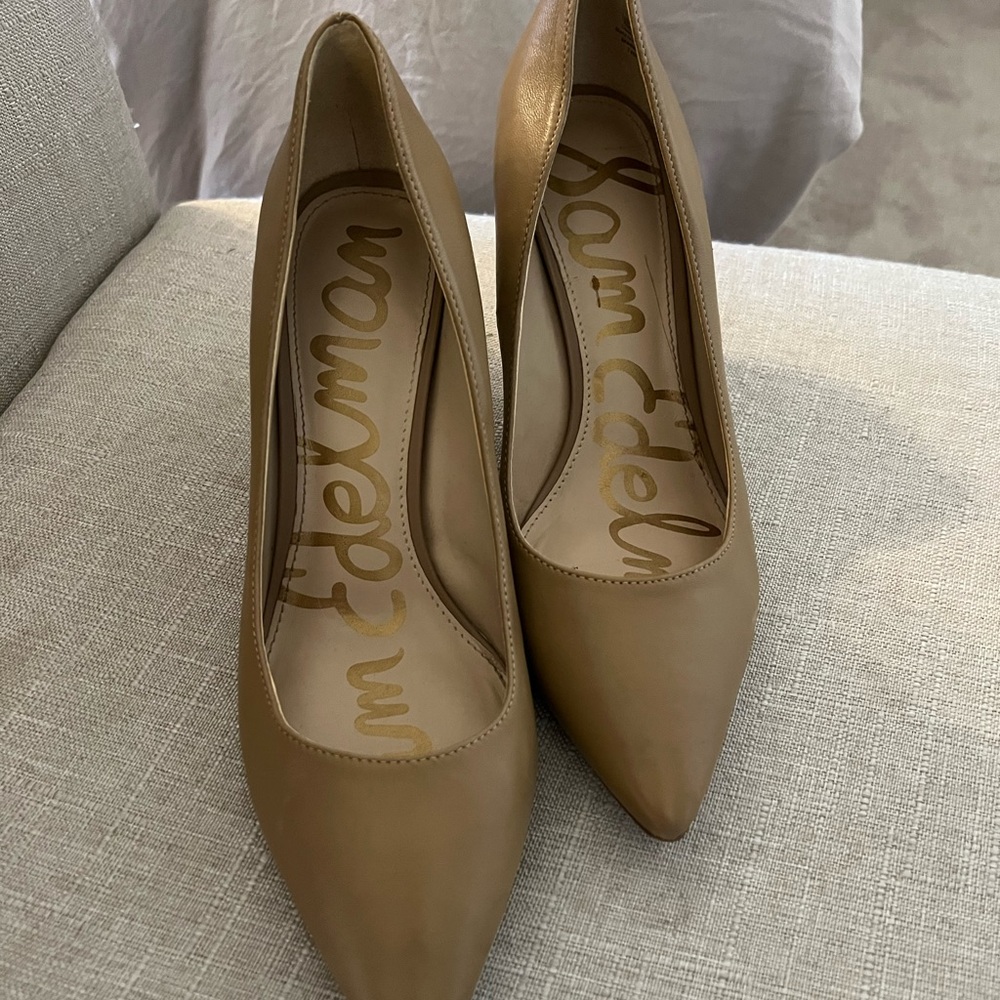 Sam Edelman, nude heel size 8. Gently used